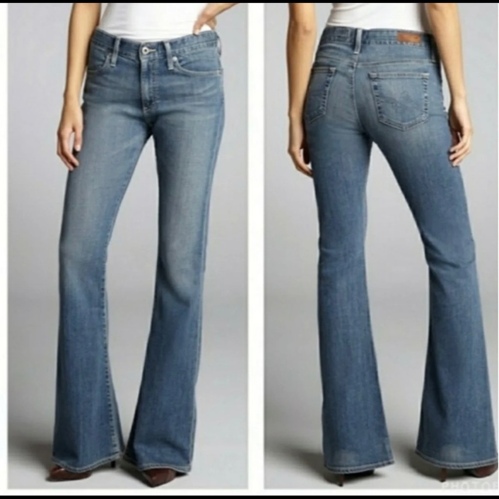 AG Adriano goldschmeid The Farrah 70’s Bell bottom. size 26.